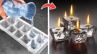 18 Cool DIYs You Can Easily Make At Home / Hacks With Candles