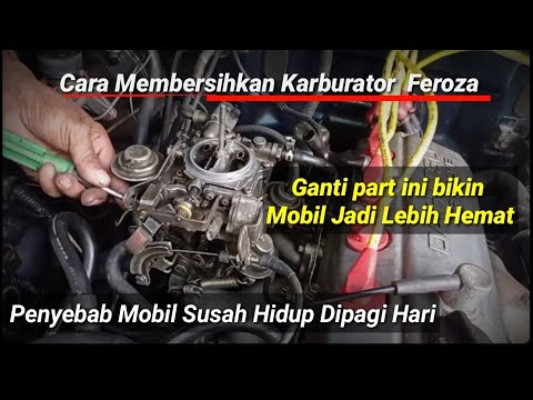 Cara Bersihkan Karburator Dan Bikin jadi Hemat Bensin di Daihatsu Feroza