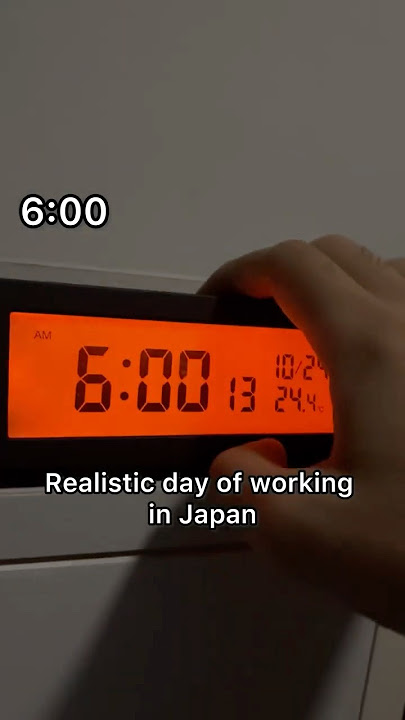 Morning commute in Japan 🇯🇵