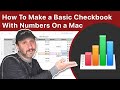 How To Make a Basic Checkbook Spreadsheet With Numbers On a Mac