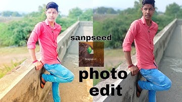 Snapseed Moody Blue Photo Editing | Snapseed Photo Editing 2022 | Snapseed Background Colour Change