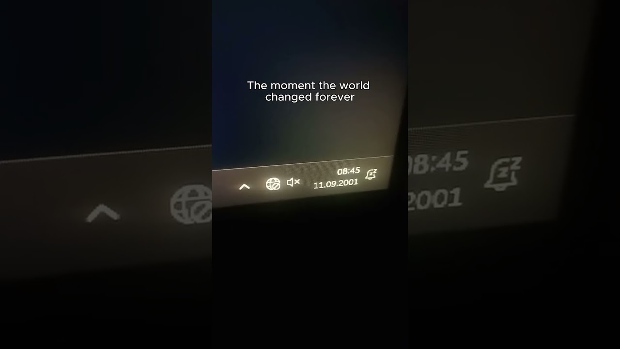 The moment the world changed forever