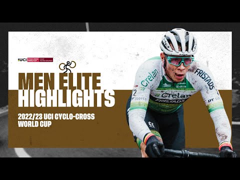 Men Elite Highlights | RD 7 Hulst (NED) - 2022/23 UCI CX World Cup