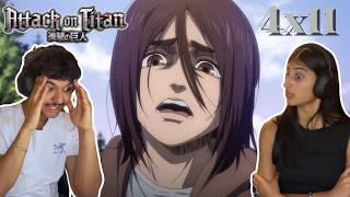 DECEIVER | Attack on Titan season 4 episode 11 FIRST TIME REACTION