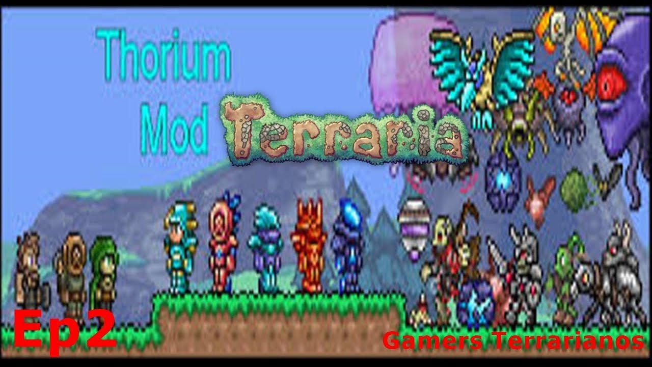 Terraria Thorium 2 Explorando Parte do deserto Items Novos Magicos e