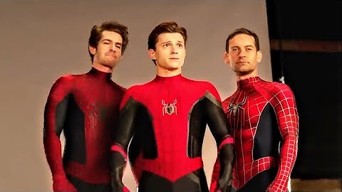 Homem Aranha: Sem Volta para Casa|| Bastidores |  Tom Holland,Tobey Maguire e Andrew Garfield