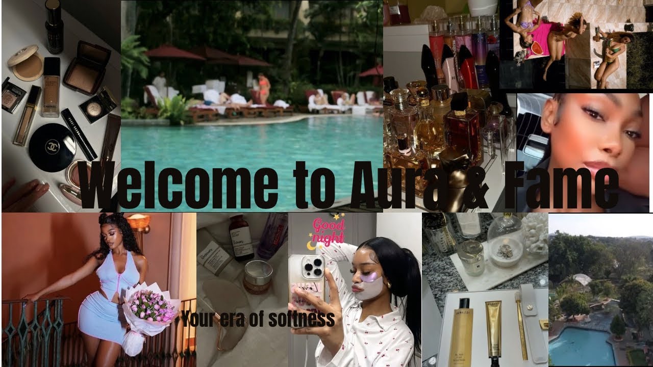 Welcome to Aura & Fame | Soft Life, Celebrity Glam & Self-Care Vibes💅🌸