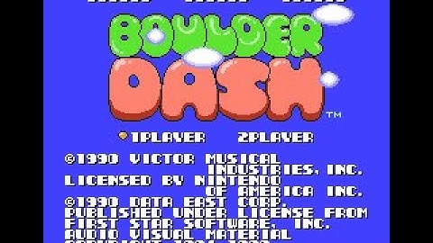 Boulder Dash (1990) Review for NES