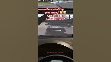 Bump drafting gone wrong at Daytona in the Cadillac! #shorts