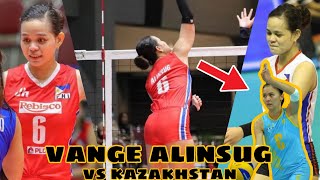 RELIVE ! 30 Points ! Vange Alinsug Highlights vs Kazakhstan