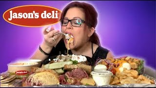 Jason's Deli!! Big Deli Sandwiches, Loaded Baked Potato, Loaded Salad, And Soup! (MESSY)💋 screenshot 1