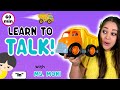 Learn to talk  play  colours  toddler learning speech songs  sign language with ms moni