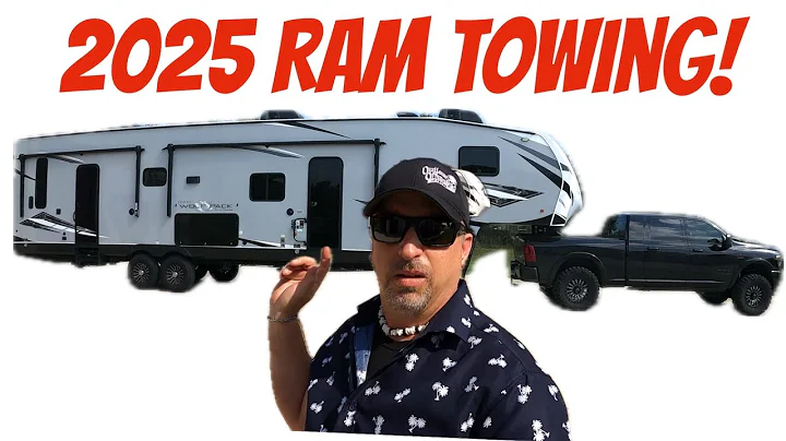 New 2025 Ram 3500 Towing RV with ZF 8 speed transmission!