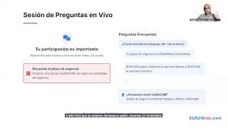 Fechas Eunacom Y Requisitos