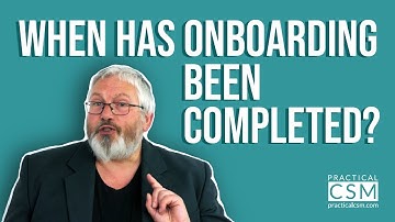 When has onboarding been completed? - Rants & Musings with Rick Adams