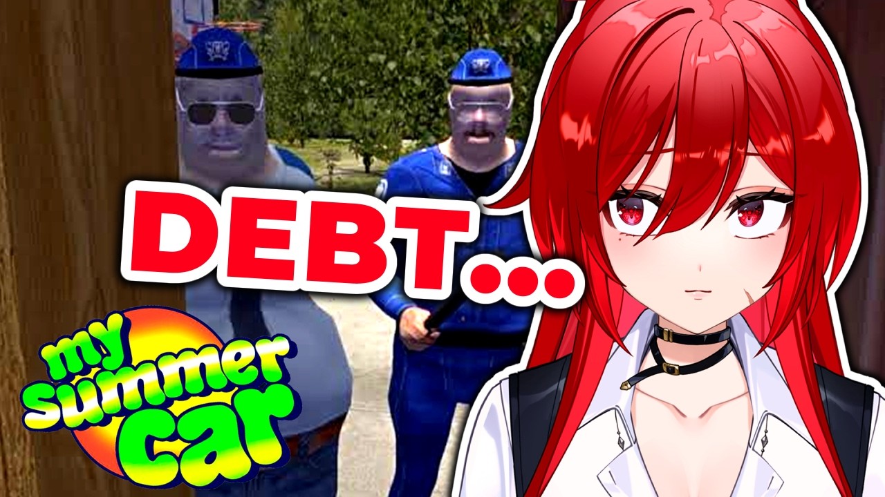 I Have To Clear My DEBT In My Summer Car... | 🔴LIVE VTuber