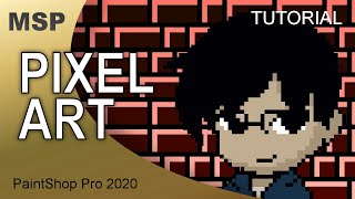 Pixel Art - Tutorial - PaintShop Pro screenshot 1