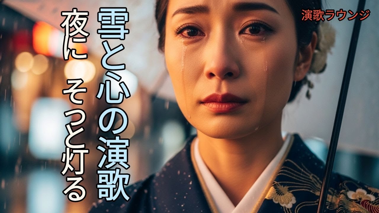 【雪に咲く女心】冬の感情・10の物語 - 女性ボーカル演歌集 | 昭和歌謡 | 演歌ラウンジ  vol.84