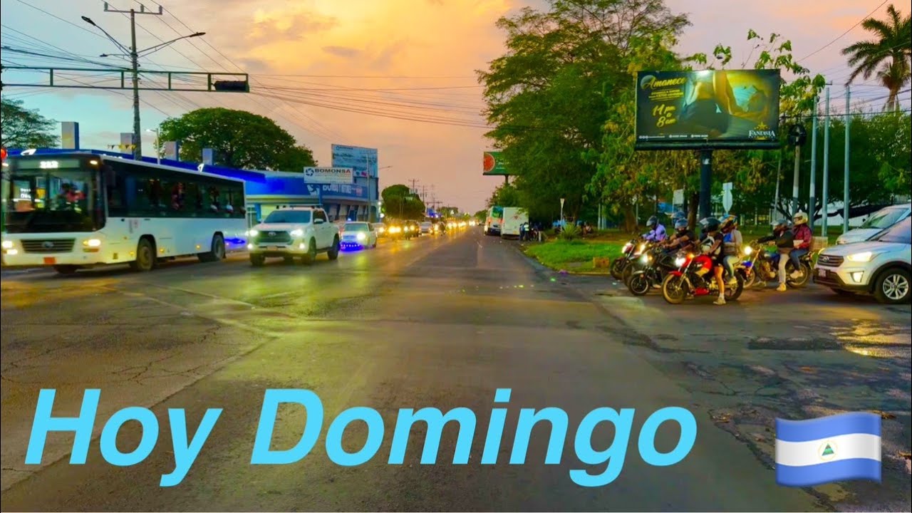 Recorriendo CALLES De Managua NICARAGUA