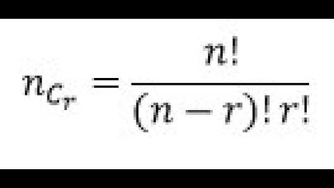 Combination Calculator using Visual Basic