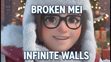 MEI BROKE OVERWATCH 2 WITH INFINITE WALLS (New Stadium Build!) 🧊