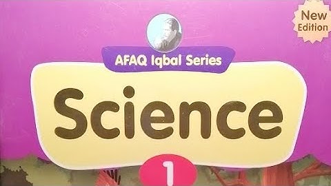 Afaq Iqbal Series New Science Class 1 Intro Of Book