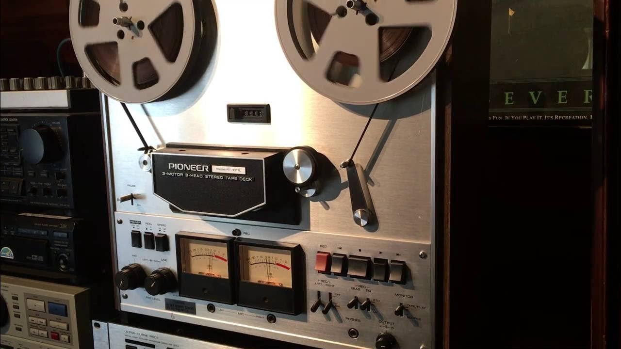 Pioneer RT-1011L Demonstration Video Reel to Reel Tape Deck. 