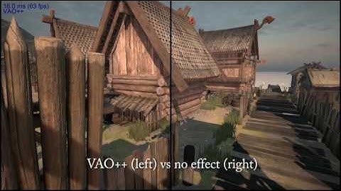 VAO++ Practical Volumetric Ambient Occlusion for Games Short