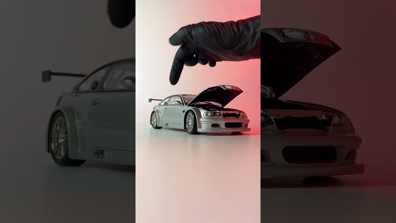 BMW M3 GTR DIECAST MODEL 