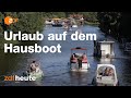 Urlaub in Deutschland - Mit dem Hausboot auf der Müritz