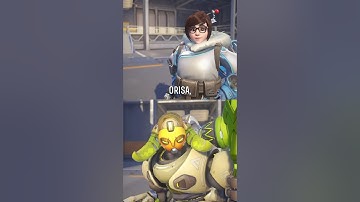 Mei and Orisa interaction - Overwatch 1 interaction