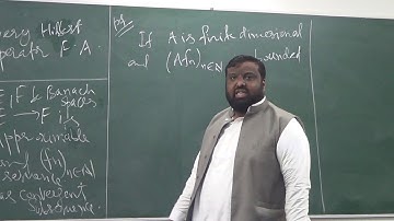 Lecture 22 (Part 1): Finitely approximable operators and its basic properties