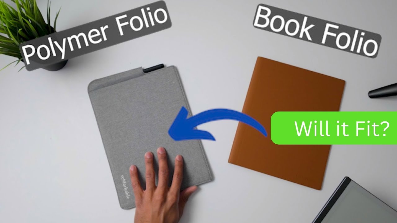 Remarkable 2 Polymer Weave Folio Vs Book Folio YouTube