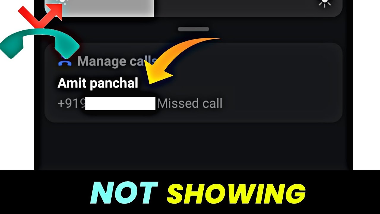 Missed Call Notification Not Showing On Your Android Phone | Missed Call Notification Not Showing