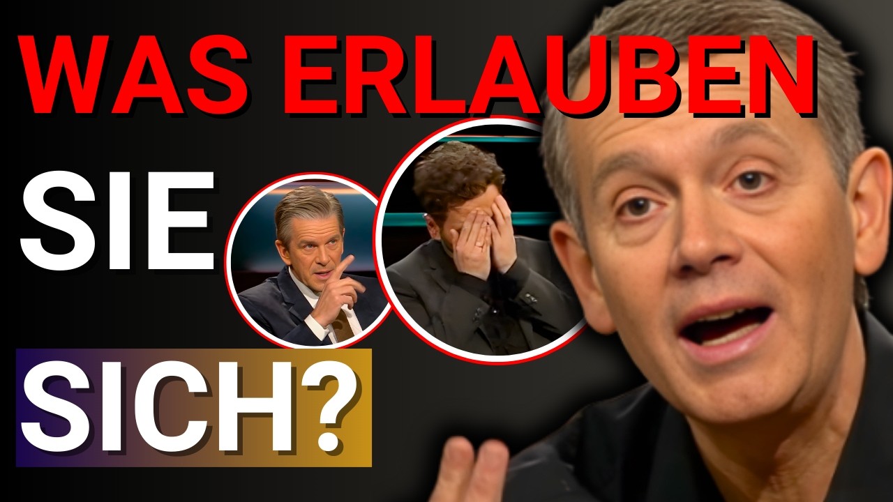 💥 DM-Chef reicht es! Doppelmoral fliegt Grünen-Chef bei Lanz um die Ohren.