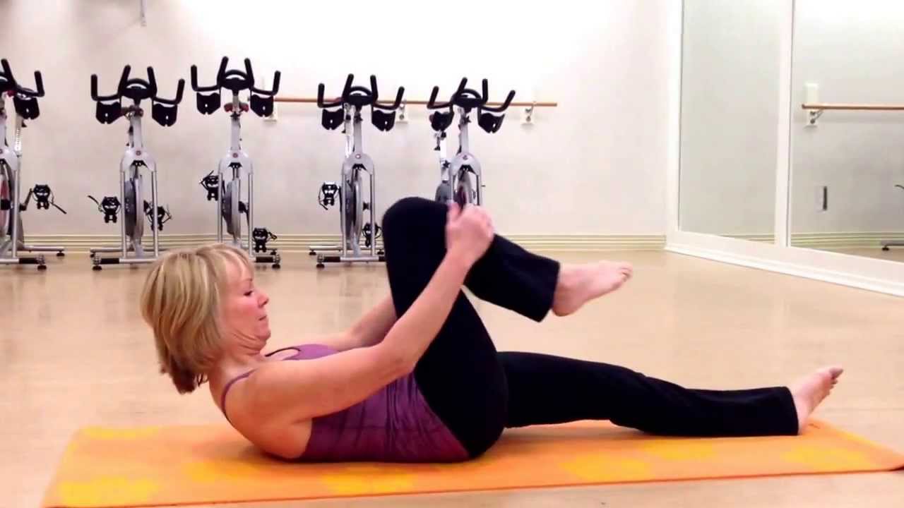 Pilates Mat Single Leg Stretch YouTube