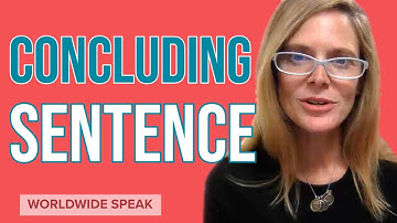Concluding Sentence | English Writing Skills | 2020