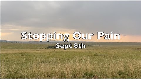 Sept 8th: Stopping our pain - Language of Letting Go: daily meditations for Codependents |M. Beattie