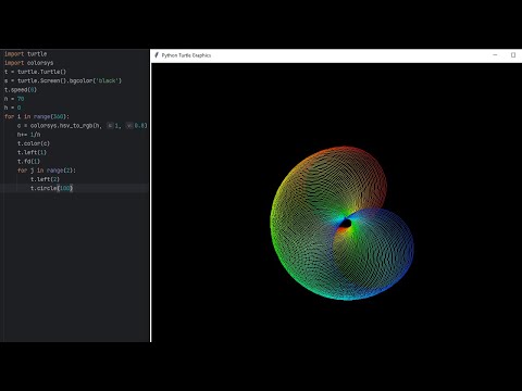 Master Python Turtle Graphics: Step-by-Step Guide to Create Stunning Designs! 🐍🐢 #coding