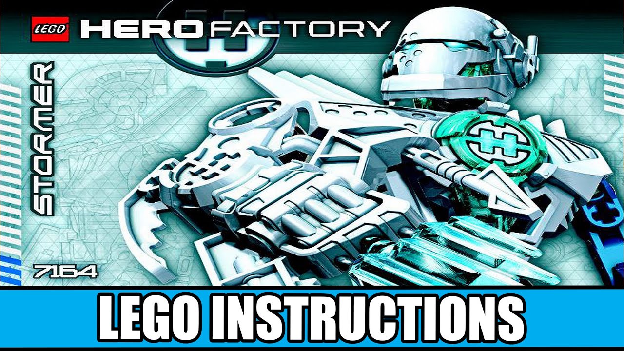 LEGO Instructions - HERO Factory - Rise of the Rookies - 7164 - Preston ...
