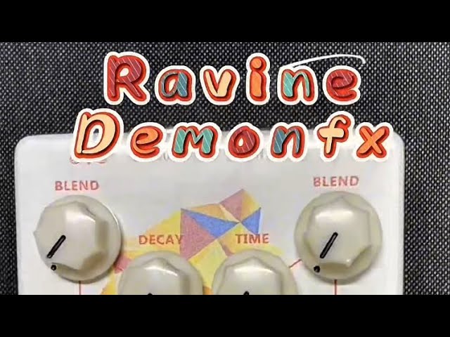 Budget ambience just got REAL! Demon FX Ravine Reverb Delay - YouTube