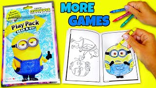 Minions the Rise of Gru Play Pack with Games and Coloring screenshot 4