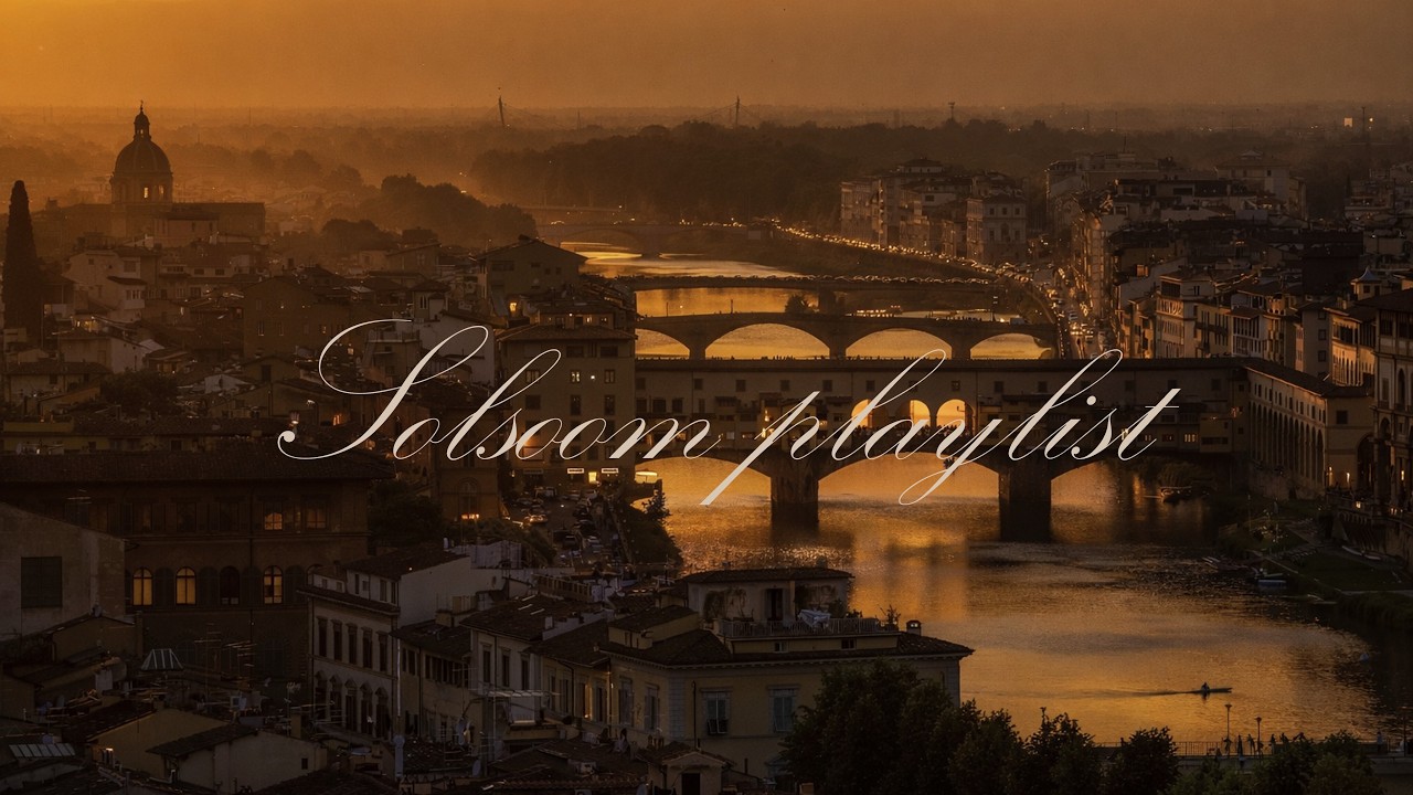 playlist l 유럽 여행이 그리운 당신을 위한 플레이리스트 A playlist for when you long for a trip to Florence