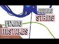 FIXING BRACELET MISTAKES [CC] || Friendship Bracelets