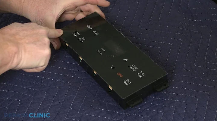 Frigidaire Electric Range Clock Control Overlay Replacement (316419146)