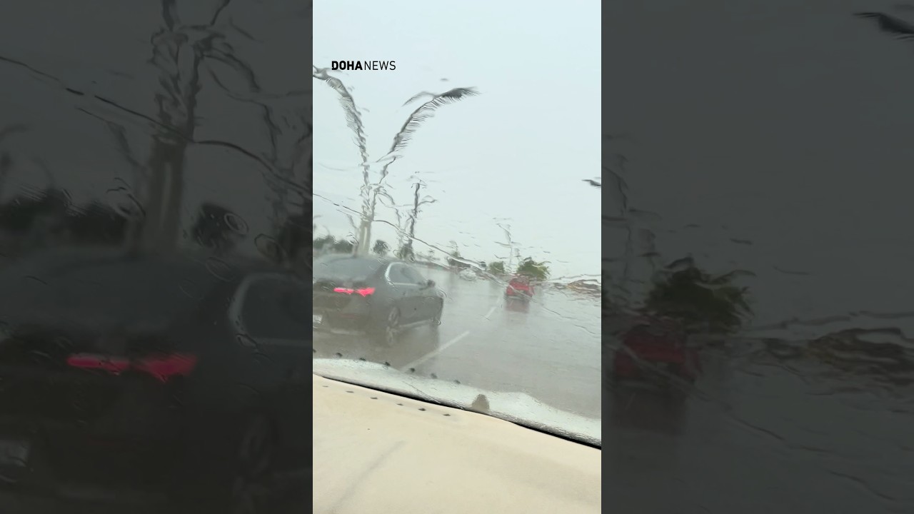 Doha’s Gentle Rain Brings Calm