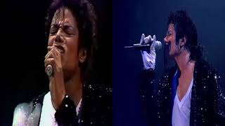 Michael Jackson Billie Jean Wembley 1988 vs Bucharest 1992
