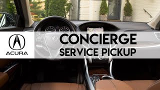 Concierge Service Pickup Services Offered At Acura of Brookfield