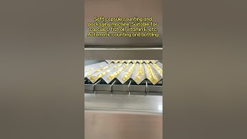 Soft capsule counting and packaging machine#automaticgpacking #automaticcounting #countingmachine