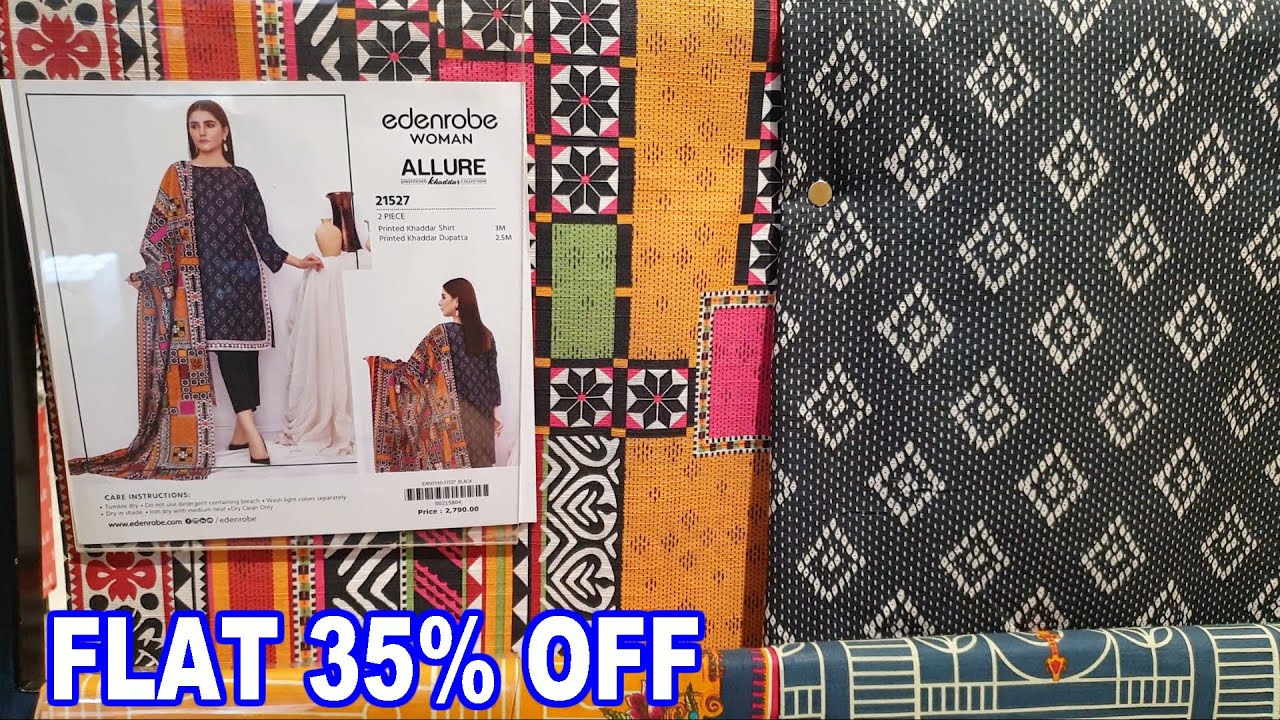 Edenrobe Flat 35 OFF Winter Sale On New Collection Details With Prices 29th November 2022